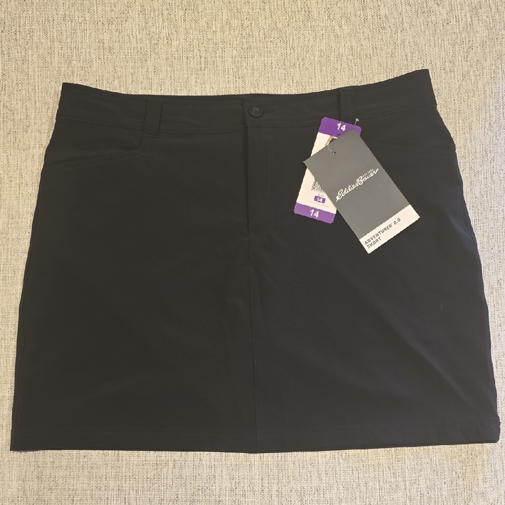 Eddie Bauer Women's Black Mini Skort